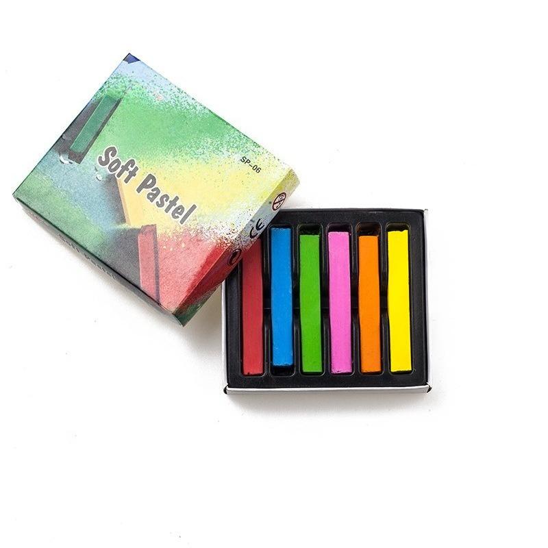 

1SET Pastel Stick 6 Colors 12 Colors 24 Colors Brush Chalk Stick Art Supplies Student Paint Painting Pen Tools