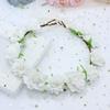 Flower Headbands Women Bride Flower Crown For Wedding Party Supply Floral Garlands Crown Hair Wreath Floral Headbands