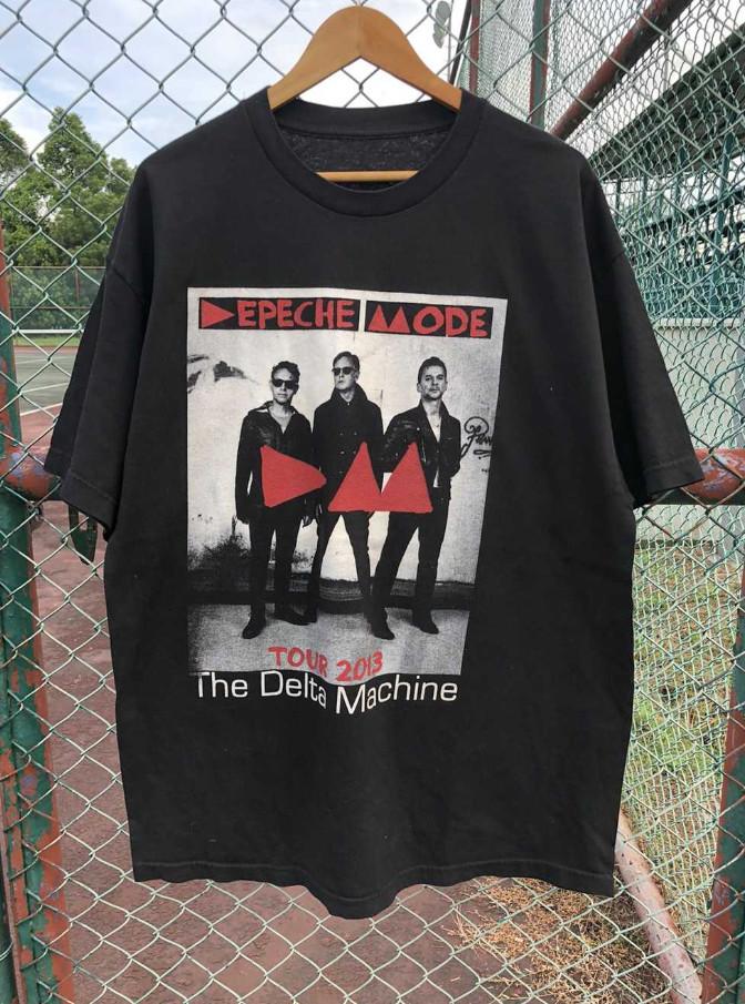 

Band Tees Vintage Depeche Mode Tour Band Unisex S5XL Shirt BS760 Unisex T-Shirt XXXXL