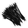 New Useful 2018 High Quality Cable Ties 30pcs Push Retainer Self-Locking Strap Ties Zip 14cm Black For Car Mount
