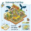 Yi Lan Landscaping Large 3D Stereo Miniature DIY Journal Stickers