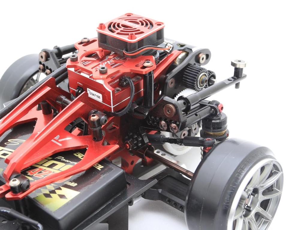 Suport amortizor spate V2 pentru unitate înaltă RX-J (argint)