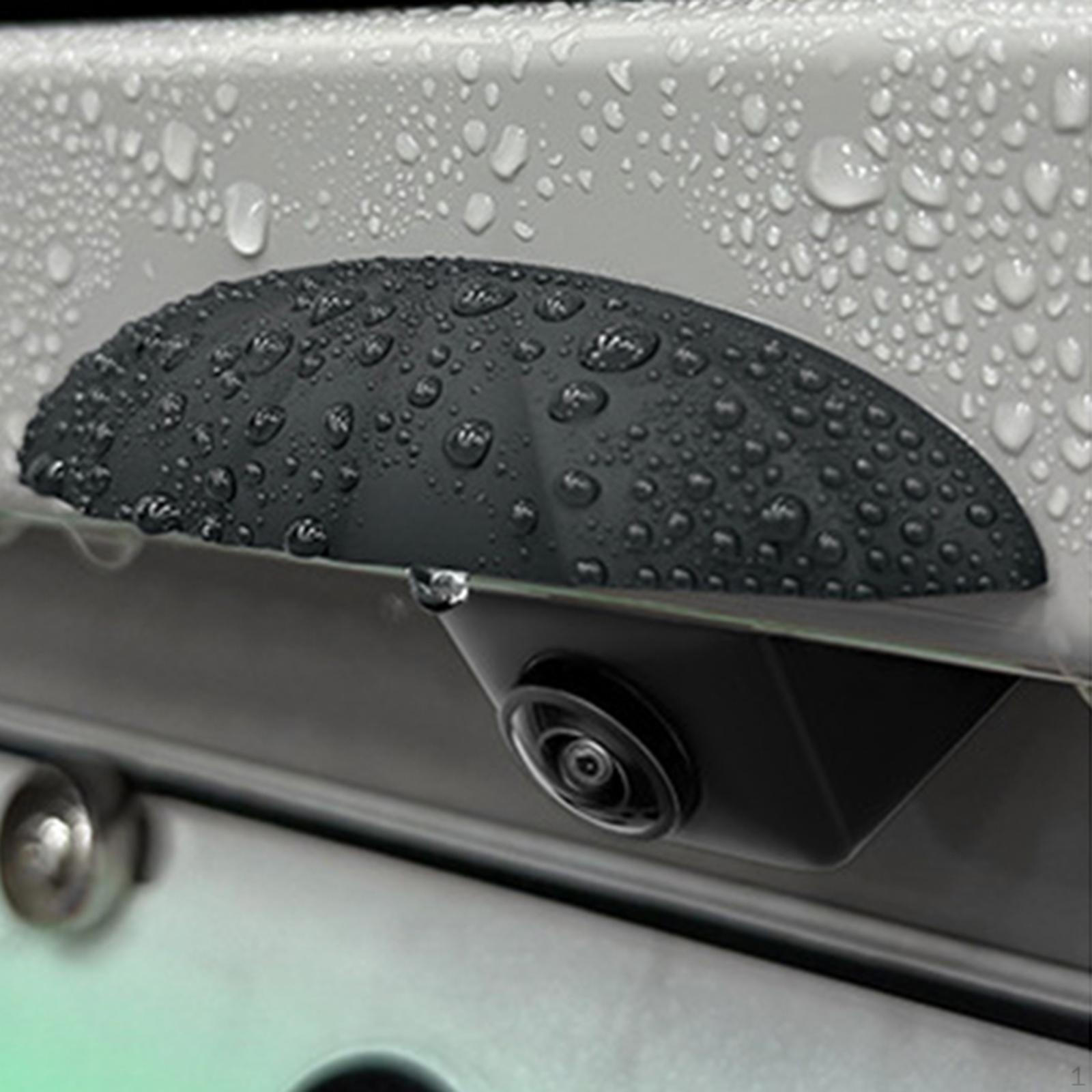 

Крышка камеры заднего вида автомобиля Защитные экраны для резервной камеры Легко установить Многофункциональный Стабильный чёрный