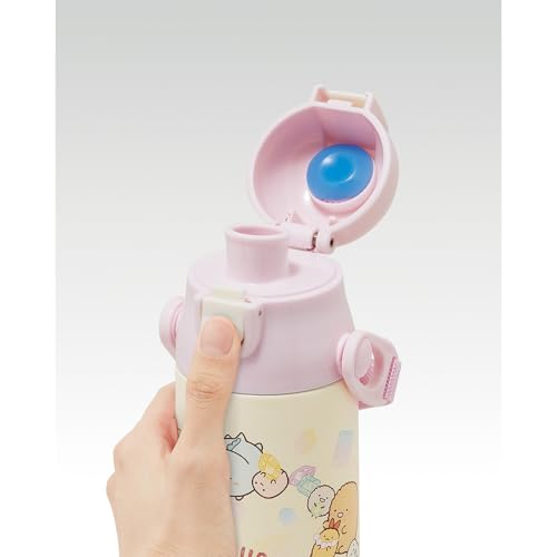 Skater Children's Stainless Steel Water Bottle Direct Drinking 580ml Sumikkogurashi Mole House Cold Storage Waterbottle Sports Bottle Cute Kids Childr