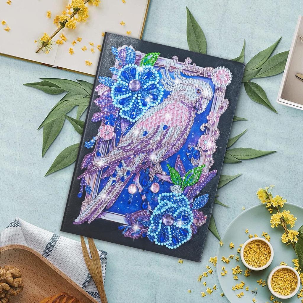 DIY Diamond Painting Business Notebook – Creative Dot Drill Writing Book for Kids