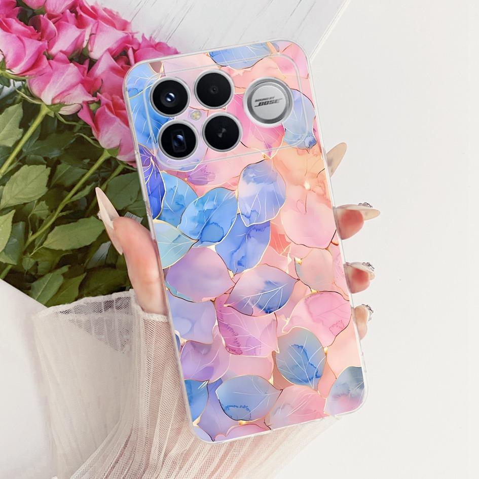 For Xiaomi POCO F8 Ultra Case Luxury Dragon Cartoon Transparent TPU Protection Cover For Poco F8 Pro Ultra PocoF8 Pro Soft Funda