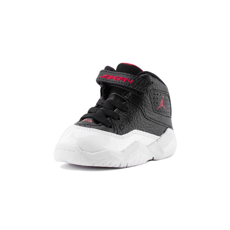 Jordan B'Loyal Abrasion Resistant Mid top Toddler Shoes Black Red Infant And Toddler CK1427-016