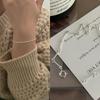 Women's S925 Silver Simple Vintage Knot Bracelet