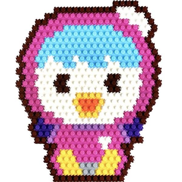 

Bunnyland Patty Pixel Block 570p, смешанные цвета, популярные корейские игрушки