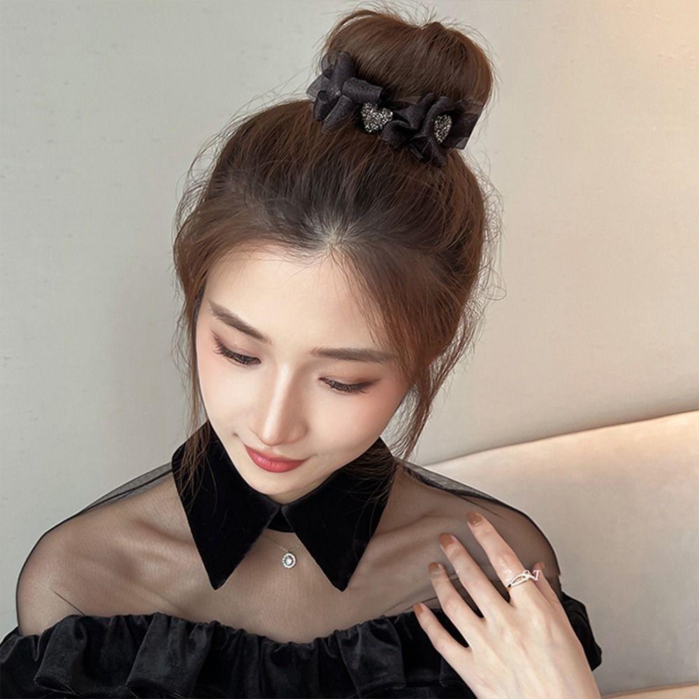 Clip Hair Tie Hair Claw Bow Hair Clip Korean Style Headwear Bownot Hairpin Female Hair Accessories