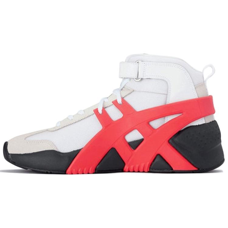 Onitsuka Tiger Big Logo Trainer Mid  White Red Black  Men s 1183A909-200 EU 37