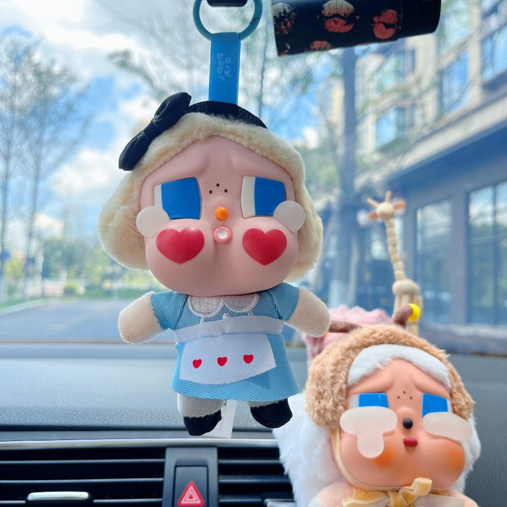 Car Pendant labubu Crybaby Crying Series Blind Box Figures Vinyl Face Doll Crybaby Pendant Mystery Box Toy bag charm Gift Children's birthday gift