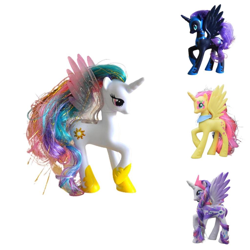 My Little Pony Unicorn Figure Toy Cake Topper For Kids Xmas Birthday Gifts