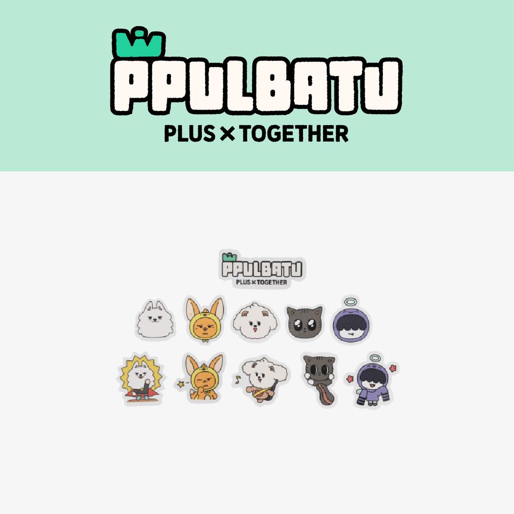

Предварительный заказ набора наклеек TXT PLUS X TOGETHER PPULBATU