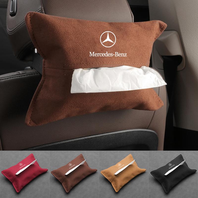 New Car Accessories Tissue Bag Organizer Auto Tissue Boxes For Mercedes-Benz B-Class W245 W246 W247