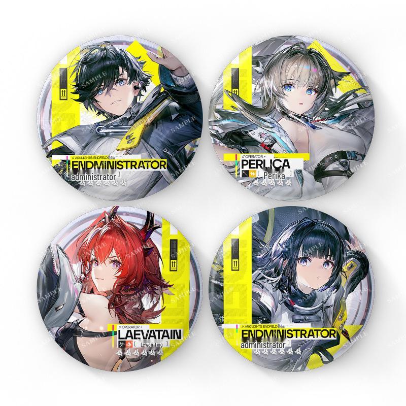 Ark of End Times: Leventine Avivina 75mm Double Flash Badge