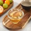 Natural Wood Display Tray Portable Kitchen Storage Plate for Tableware and Cups Japanese Inspired Home Adults Use