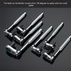2 in 1 Flexible Head Wrench Steel Industrial Ratcheting Wrench Polishing Flexible Head Ratchet Combination Wrench