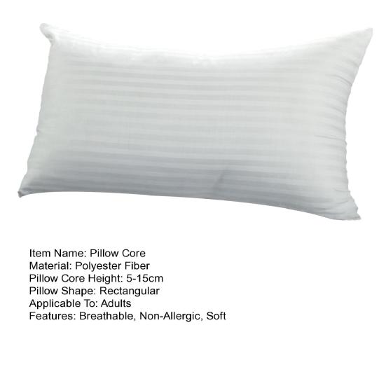 Pillow Core Breathable Non-Allergic Skin-Friendly Pillow Core Neck Support Multiple