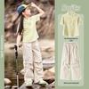 Moonkids Girls' Quick-Dry Short Sleeve Sports Set