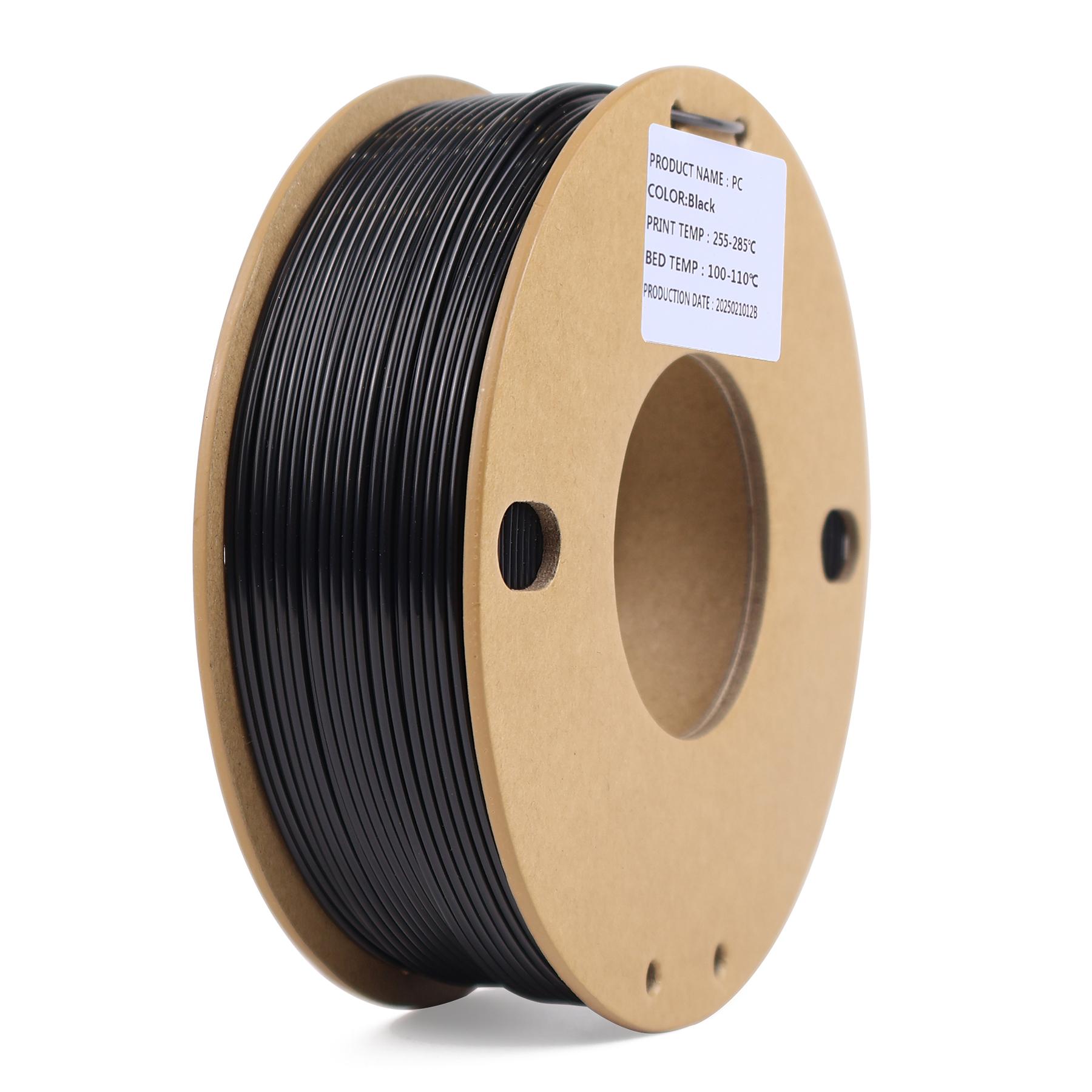 3D Printer Filament 1.75mm PC Polycarbonate 3d Printer Filament 1 kg Filament for 3D Printing 3D Printing Filaments&PC чёрный