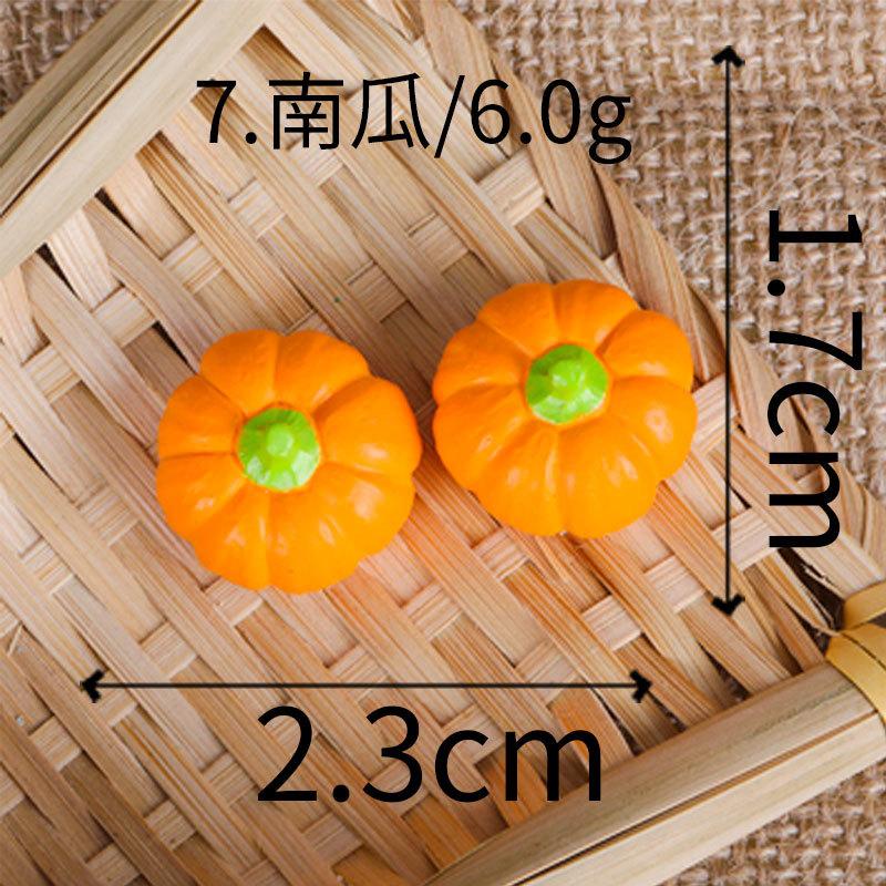 Creative Imitation of Real Food Play Vegetable Doll House Landscape Decoration Accessories Miniatures
