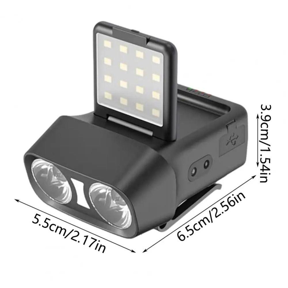 Ultra Bright Sensor Headlamp Portable Induction Fishing Headlight Hanging Camping Light  Camping