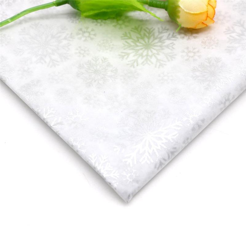 

Elegant Snowflake Design Gift Wrapping Tissue, 50x66cm - For Christmas, Birthdays, Weddings, Valentine s Day Decorations & DIY