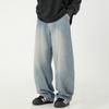 Frühling und Herbst Herren neue japanische Stil Retro antike Split Design lose Casual Jeans