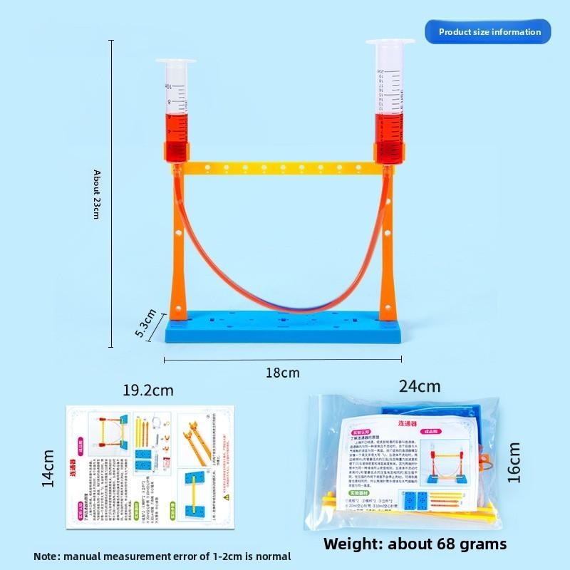 Science Experiment Diy Hydraulic Pressure Kit For Kids Educational Physics Toy