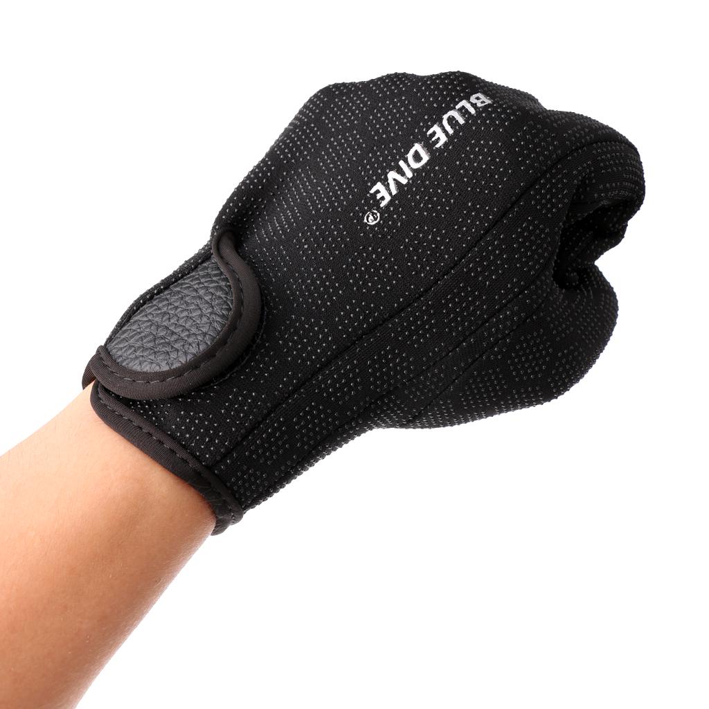 15mm Neoprene Men and Women Warm Scuba Diving Gloves Windsurfing Surfing Spearfishing Snorkeling Boating Gloves Anti-Slip