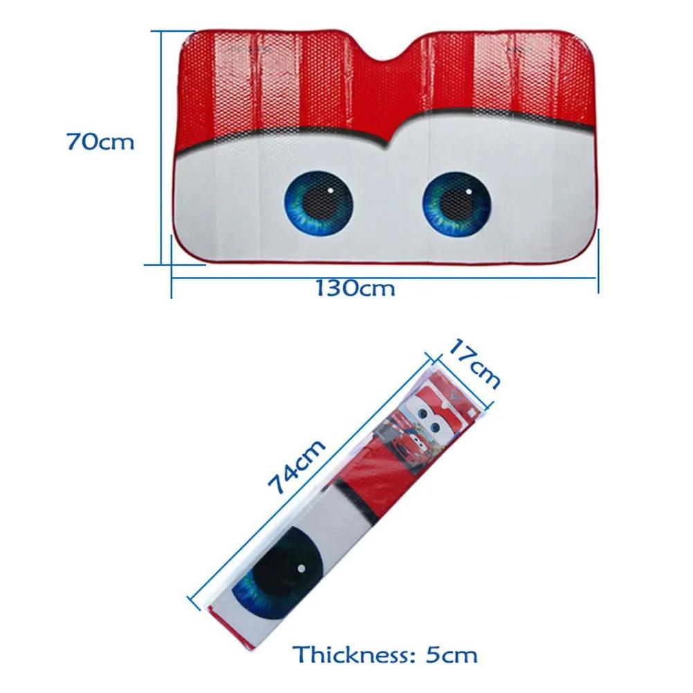 6 Colors Eyes Car Sunshade Solar Protection Windshield Sunshade Car Window Windscreen Cover Sun Shade Auto Sun Visor Car-covers