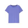 On Movement T Soft Moisture-Wicking Comfortable Versatile Short Sleeve T-Shirt Iris Flower Women Tops 1WE30382861