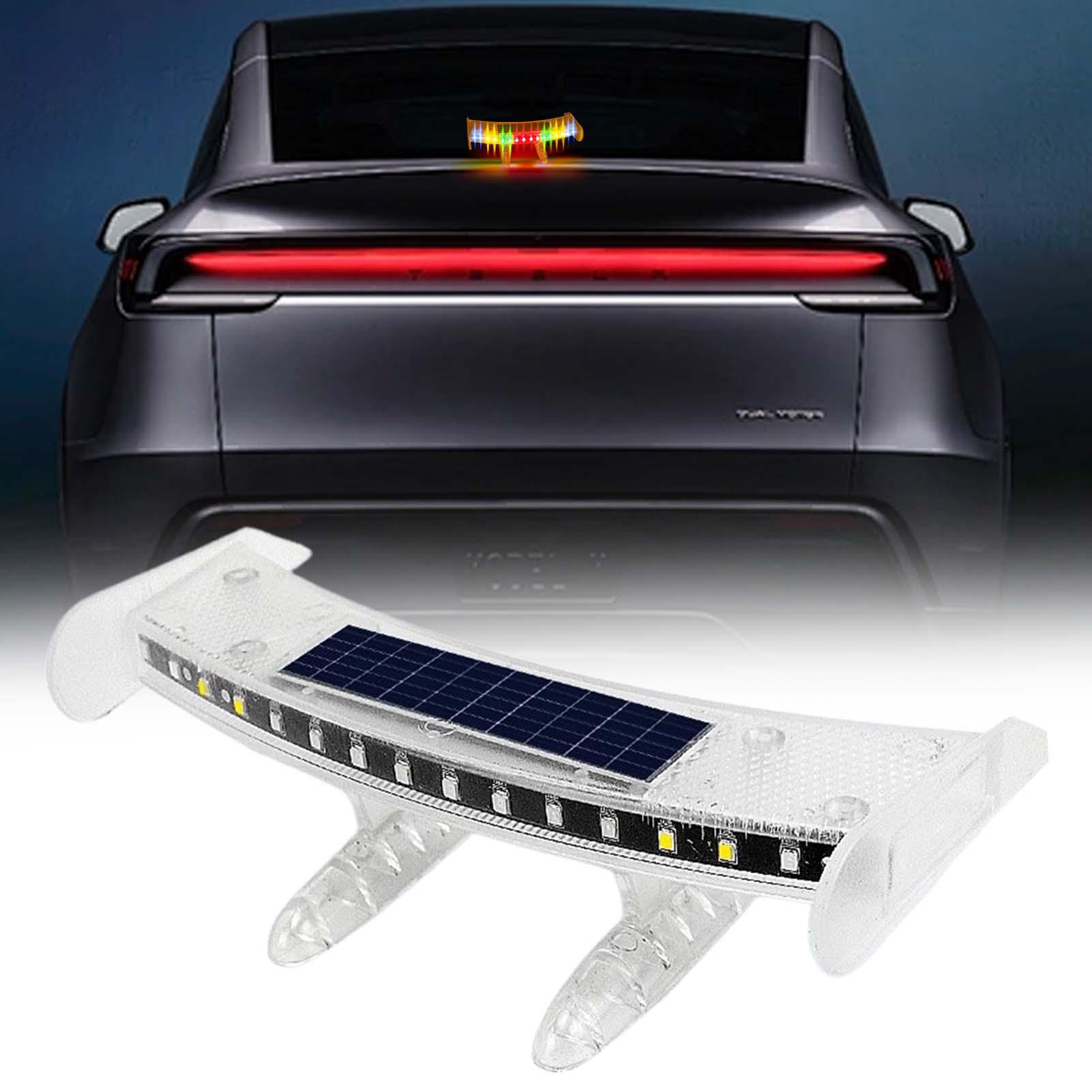 

Auto LED Tail Light All-Weather Safe Driving Solar Powered Tail Light For Car For Sedan Truck RV Night Riding Commuting Travel China Mainland
