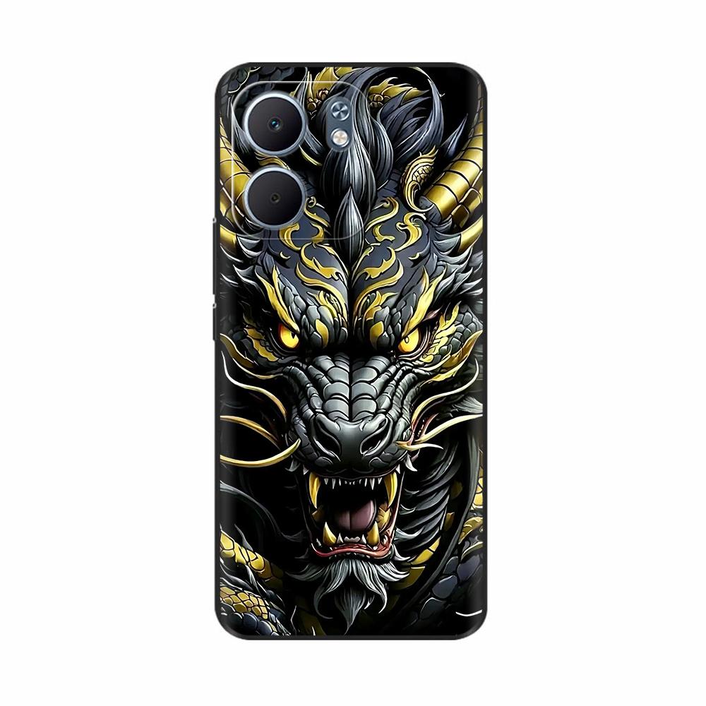 Phone Case For OPPO A5x Case 2025 Cute Painted Soft Black TPU Silicone Bumper Cover For OPPO A5x 4G 5G oppoA5X Cases Funda Coque