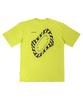 WHENIWASYOUNG Black Hole Graphic T-Shirt (Neon Lime)