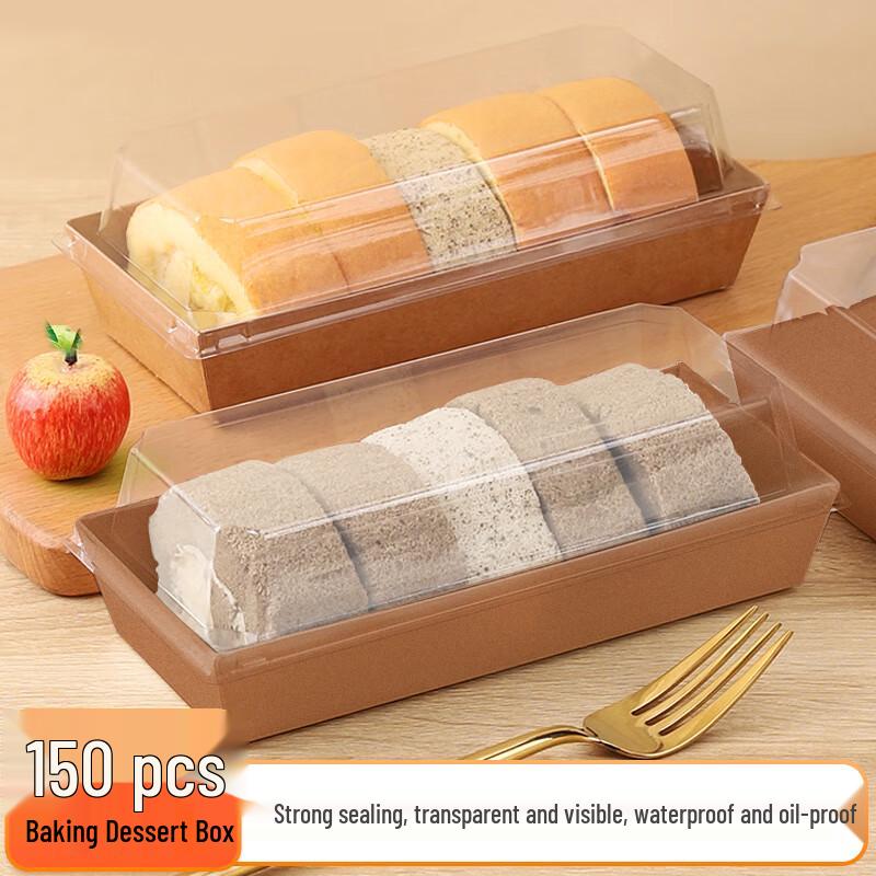 Rectangular Disposable Dessert Boxes