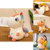 Adorável Pelúcia de Unicórnio Macio Redondo Gordo Unicórnio Cavalo Anjo Para Meninas