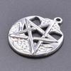 100% Stainless Steel Charms For Jewelry Making Supplies Moon Pendant Star Sun Fashion Accessories Rectangle Round Charm Breloque