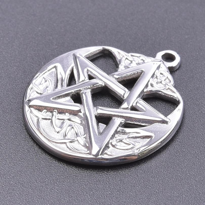 100% Stainless Steel Charms For Jewelry Making Supplies Moon Pendant Star Sun Fashion Accessories Rectangle Round Charm Breloque