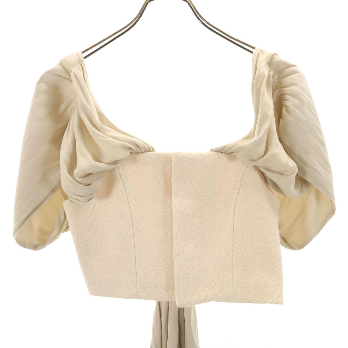 

FUMIE TANAKA сделано в Японии Бюстье с оборками 1 бежевый Женский Б/У