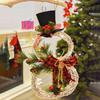 Christmas Decorations Christmas Light Decoration Vine Ring Christmas Tree Home Decoration Pendant Window Props