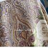 NINA SOLOR Camellia & Paisley Sand-Washed Twill Silk Scarf