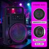 360° Light Karaoke Speaker TWS Function Party Speaker Portable Bluetooth Speaker  Camping Use