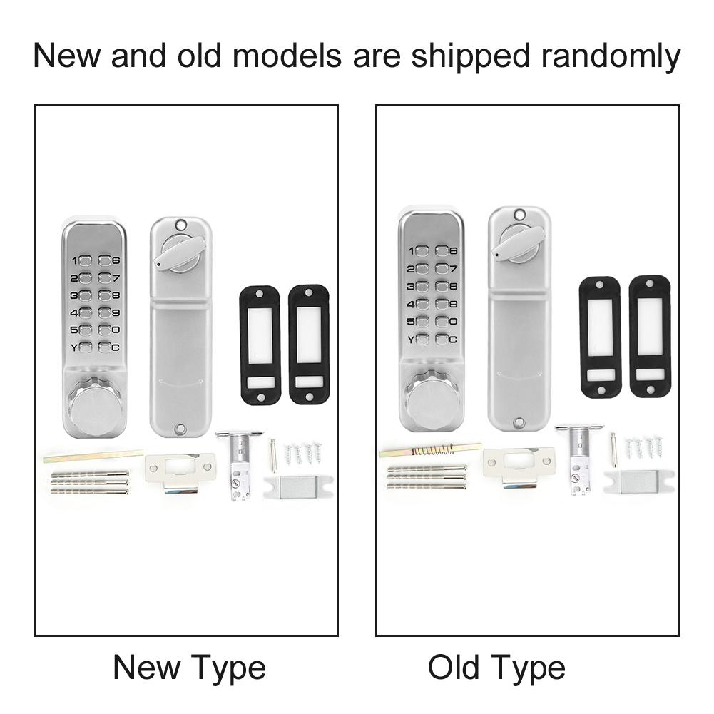 M5RU Door Lock Mechanical Combination Lock Digital Lock Dyed Chrome Zinc Alloy Keyless Combination Lock M5RU Door Lock Mechanical Combination Lock Digital Lock Dyed Chrome Zinc Alloy Keyless Combination Lock