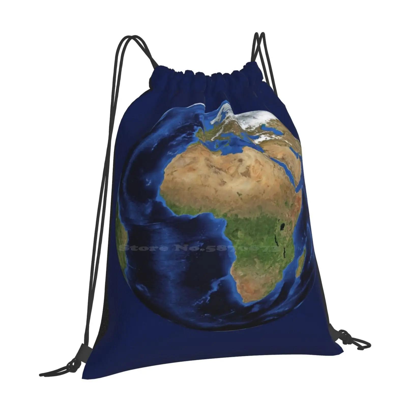 Map Of Africa Hot Sale Schoolbag Backpack Fashion Bags Map Africa Globe Safari Fun OneSize