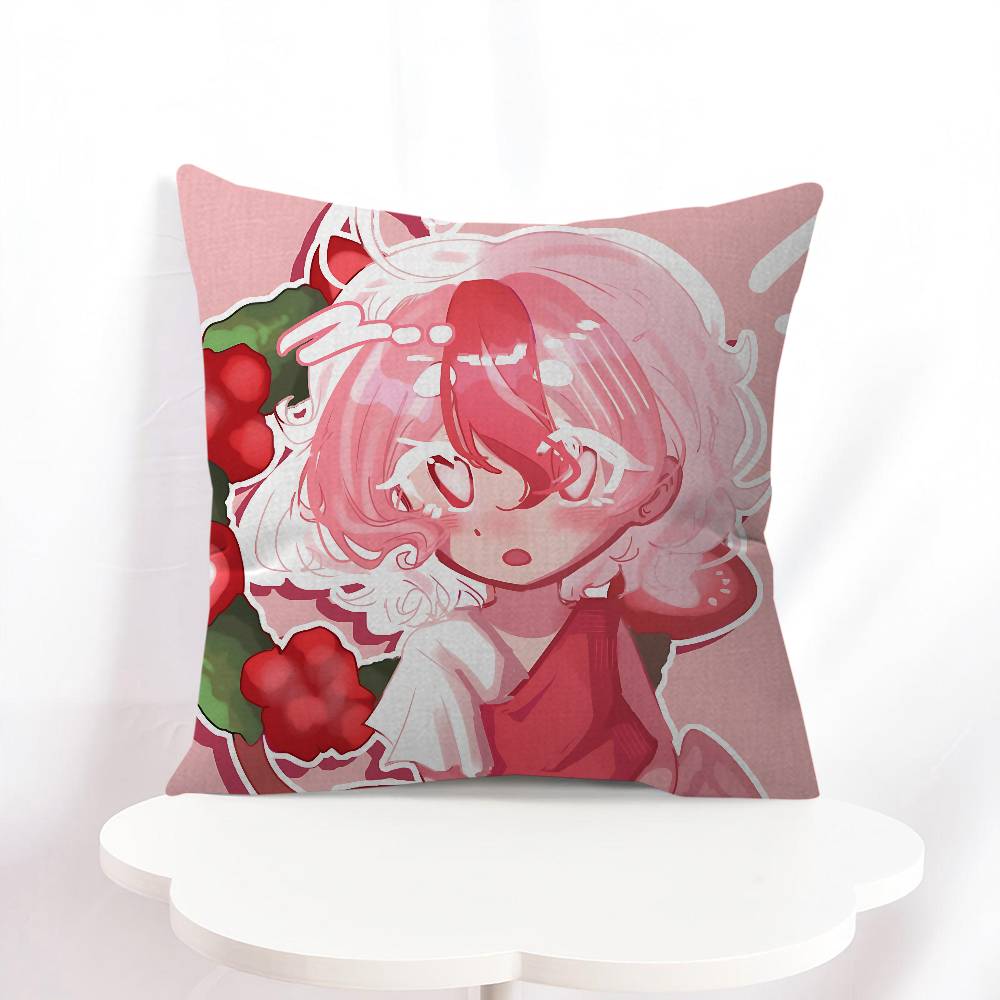 Pavlova Cookie Cartoon Pillowcase 45x45cm Cute Pillowcase Living Room Sofa Cushion Cover Bedroom Home Decoration