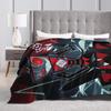 H-Hazbins H-Hotels Vox 2 Cartoon Anime Blanket Multi-size Soft Fuzzy Plush  Throw Blankets for Sofa Couch and Bed