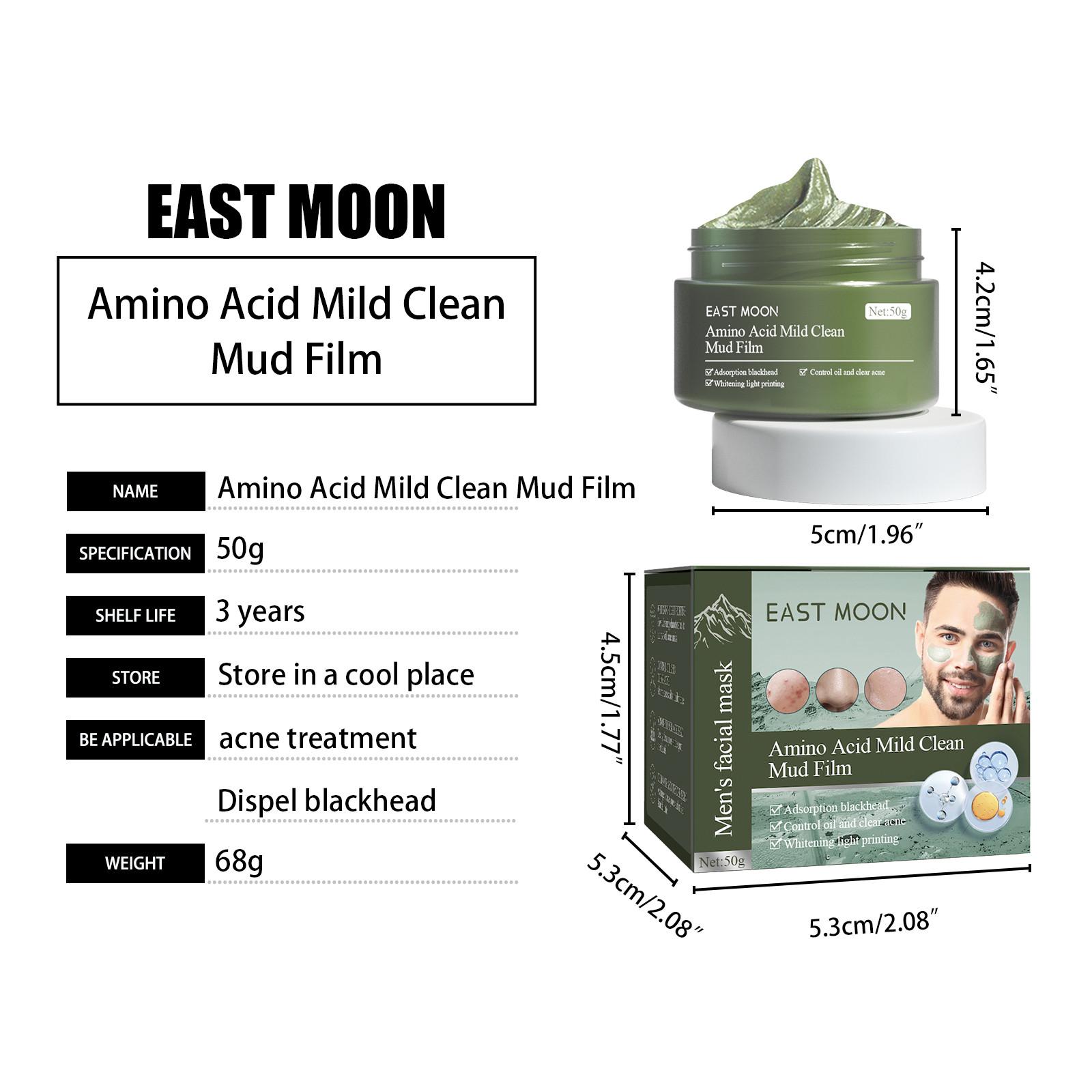 

Нежная очищающая грязевая маска, глубокая очистка, увлажнение, детоксикация и расслабляющее чистое лицо One Size