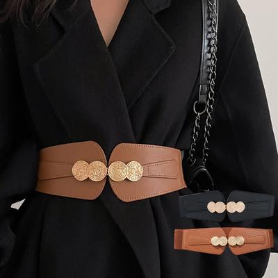 Ladies' Elastic Waistband, Wide Waistband, Decorative Outer Dress, Versatile, Fashionable, Personalized Belt, Skirt Belt